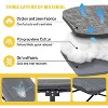 Sportneer Camping Cot for Adults with Cushion and Pillow, Portable Folding Bed for Sleeping, Lightweight Tent cot with Carry - 4 of 4