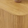 PAGED Oval Coffee Table, Modern Luxury Living Room Tables with Drawers and Storage Compartments, Center Table for Living Room, Office - 4 of 4