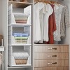 Sorbus Shelf Organizer - Closet Shelf Organizer for Clothes - 3 of 4