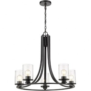Z-Lite Beckett 5 - Light Chandelier in  Matte Black - 1 of 4