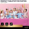 Plastic Tablecloth Disposable, Tablecloths for Rectangle Tables 54 inch. x 108 inch. Fits Tables Up to 8 Feet, Table Cloth for Party - SparkSettings - 2 of 4