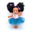 Orijin Bees Sweet Puffy 12" Baby Bee Doll - Black Hair with Brown Eyes - 2 of 4