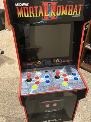 Arcade1Up Mortal Kombat II Deluxe Arcade Game Black MKB-A-303711