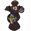 goDog Silent Squeak Flattie Beaver Plush Dog Toy, Chew Guard Technology, Large - 4 of 4