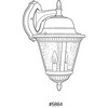 Progress Lighting Westport 2-Light Large Wall Lantern, Antique Bronze, Clear Seeded Glass Shade - 2 of 2