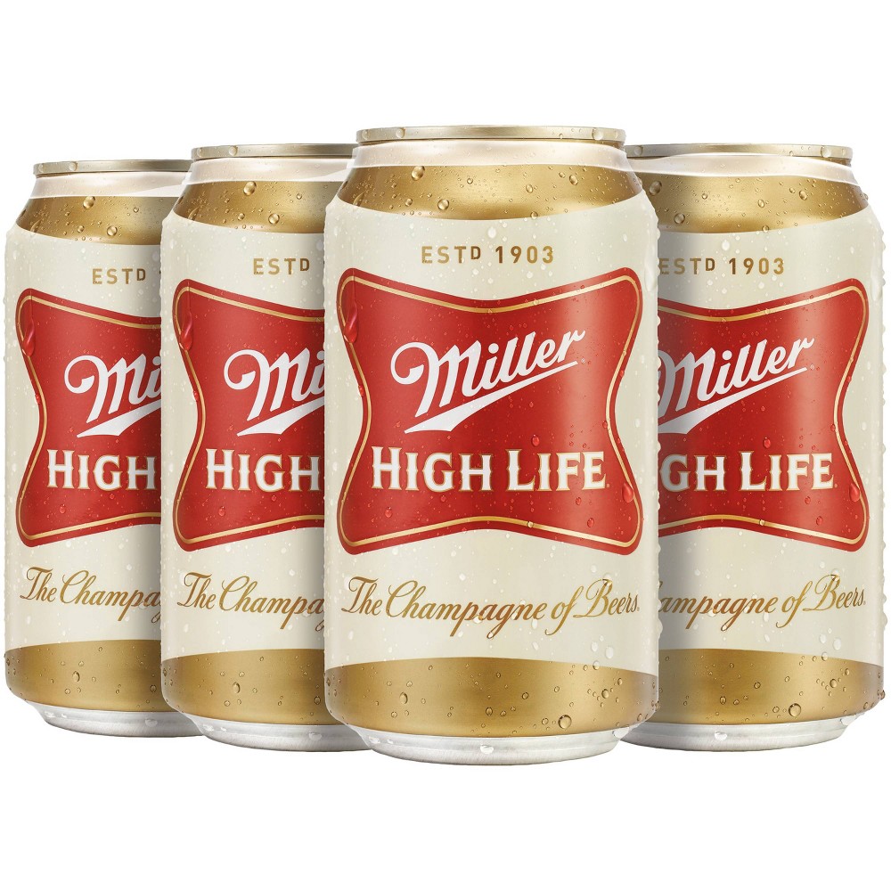 UPC 034100000042 product image for Miller High Life Beer - 6pk/12 fl oz Cans | upcitemdb.com