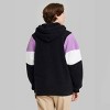 Men's Casual Fit Zip-Up Hooded Sweatshirt - Original Use™ Black - image 3 of 3