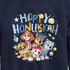 Boys' - Paw Patrol - Happy Hanukkah Graphic Long Sleeve Fleece Sweatshirt - 2 of 4