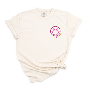 Simply Sage Market S.W.Smiley Simple Wink Bold Garment Dyed Tee - 1 of 4