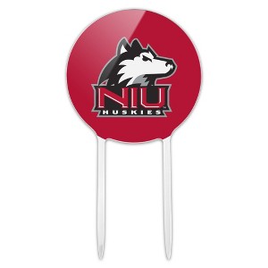 Northern Illinois University Primary Logo Acrylic Cake Topper Party Decoration for Wedding Anniversary Birthday Graduation - 1 of 4