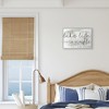 Stupell Industries Lake Life Simplicity Phrase Cattail Water Plants Framed Giclee Art - 3 of 4