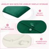 Unique Bargains Velvet Soft Ring Earring Necklace Jewelry Storage Box - 3 of 4