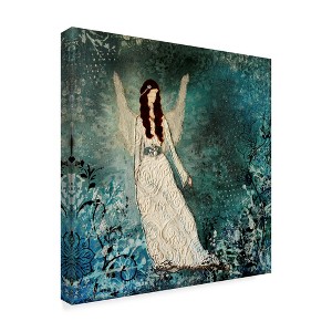 Trademark Fine Art -Janelle Nichol 'Winter Angel' Canvas Art - 1 of 3