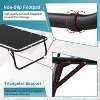 BestMassage Guest Folding Bed Single Bed Camping for Living Room Bedroom Hotel, White - 3 of 4