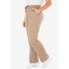 Woman Within Plus Size Sport Knit Straight Leg Pant - 4 of 4