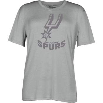 NBA San Antonio Spurs Women's Short Sleeve Vintage Logo Tonal Crew T-Shirt