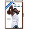 Trends International NBA Minnesota Timberwolves - Anthony Edwards Feature Series 24 Framed Wall Poster Prints - 3 of 4