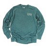 Simply Sage Market Embroidered Palm Springs Stars Garment Dyed Long Sleeve - 2 of 4