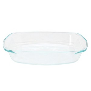 Soho Lounge Carnegie Hill 16 inch x 11 Inch x 3.1 Inch Tempered Glass Multi-Purpose Pan with Built-in Handles - 1 of 4