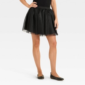 Adult Halloween Costume Tutu Black - Hyde and EEK! Boutique™: One Size Fits Most - 1 of 3