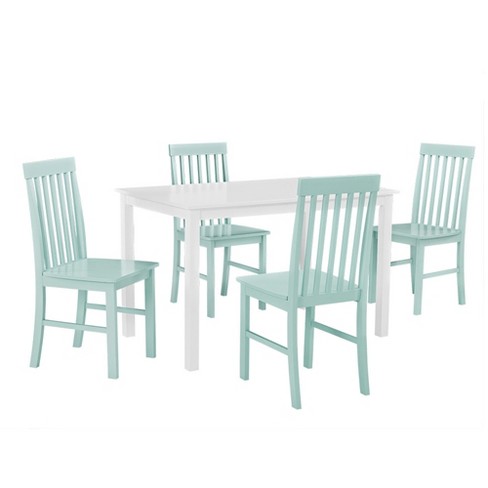 Turquoise kitchen best sale table and chairs