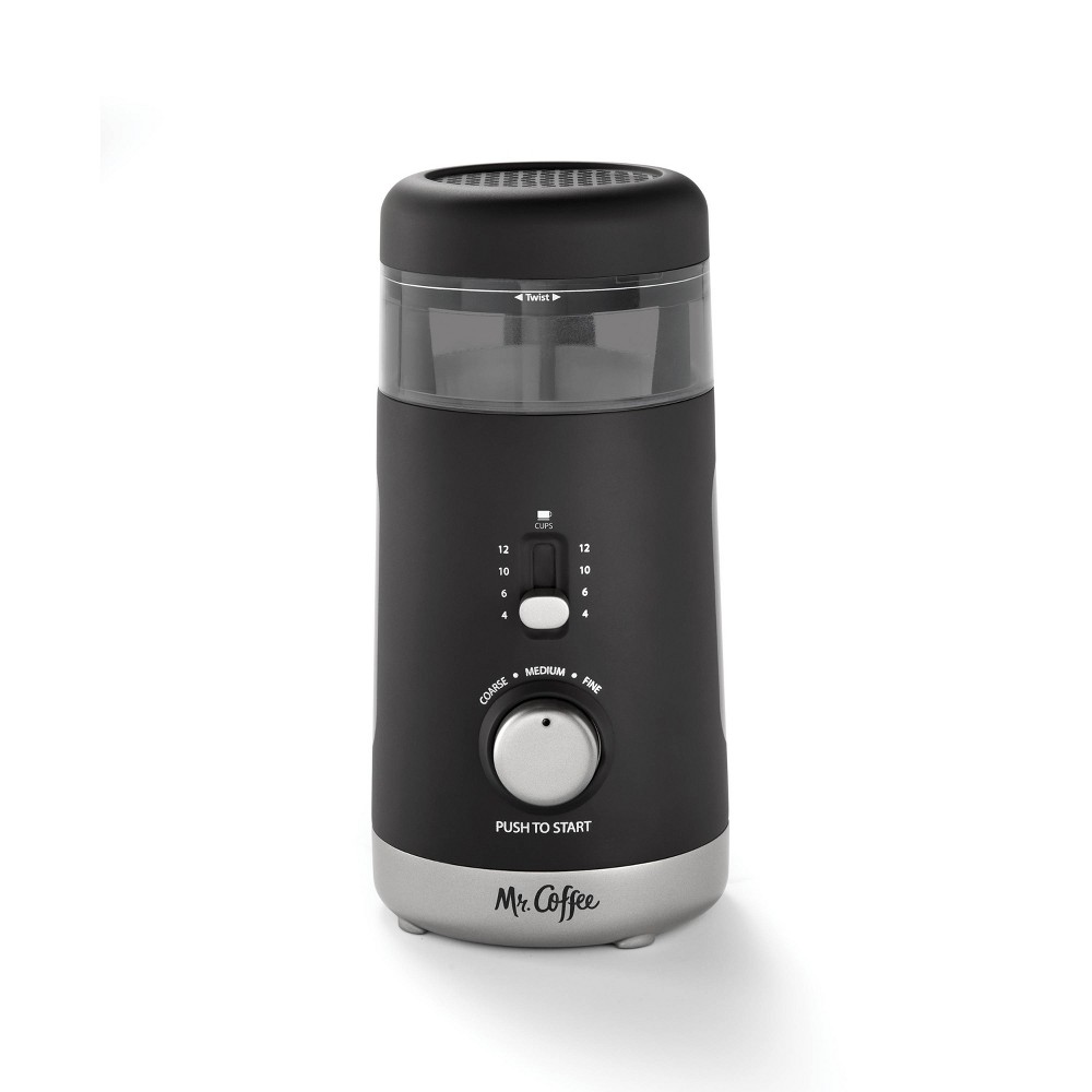 Photos - Coffee Grinder Mr. Coffee 12-Cup Automatic Blade Mill Grinder - Black