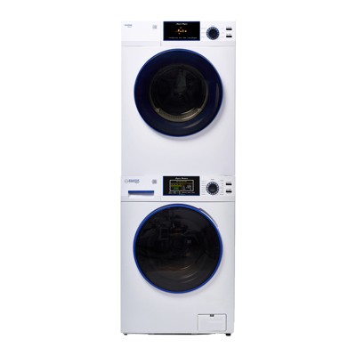 Equator MARINE ANTI CORROSION Stackable Compact Washer 1.6cf+Sensor Dryer 3.1cf 110V