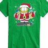 Men's - Garfield - Santa Garfield with Presents Christmas Short Sleeve Graphic T-Shirt - 2 of 4