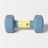 Neoprene Dumbbell 20lbs Blue - All In Motion™ : Target