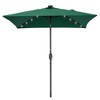 Sonkuki 6.5 FT LED Square Outdoor Patio Umbrella Market Table Umbrella - 2 of 4