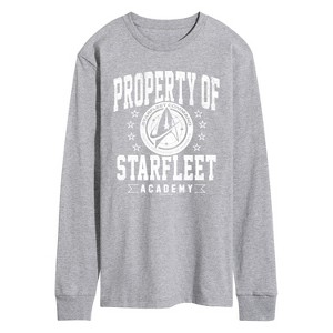 Men's - Star Trek - Property of Starfleet Long Sleeve Graphic T-Shirt - 1 of 4