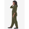 Jessica London Women's Plus Size 2-Piece Stretch Knit Cargo Set - 4 of 4