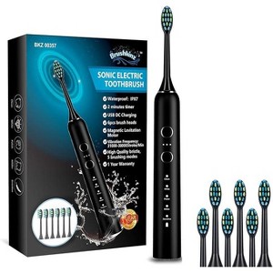Sonic Electric Toothbrush | 5 Modes, Smart Timer, USB Rechargeable, Soft Bristles, 60-Day Battery, For Adults - 1 of 1