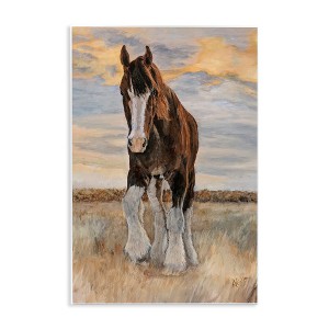 Stupell Industries Colt Horse Farmhouse Animal Wall Plaque Art, 10" x 15" - 1 of 4
