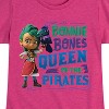 Girls' - Santiago of the Seas - Bonnie Bones Queen of the Pirates Fitted Short Sleeve Graphic T-Shirt - 2 of 4