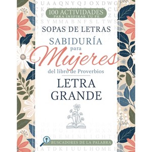 Sabiduría Para Mujeres del Libro de Proverbios - (Buscadores de la Palabra) Large Print by  Whitaker House (Paperback) - 1 of 1
