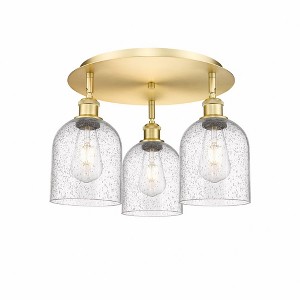 Bella - 3 Light Flush Mount In Industrial Style-10.5 Inches Tall and 17.25 Inches Wide - 1 of 1