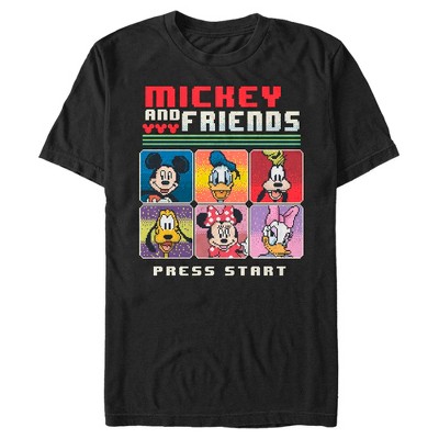 Men's Mickey & Friends Choose Your Character T-shirt : Target