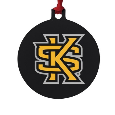 Kennesaw State Owls Logo Aluminum Holiday Christmas Tree Ornament