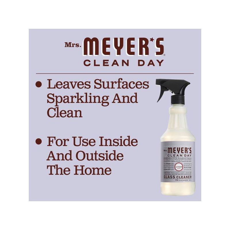 Mrs. Meyer&#39;s Clean Day Lavender Glass Cleaner - 24 fl oz, 6 of 9
