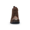 Polar Fox Mens Prince MPX806095 High-Top Cap-toe Fashion Dress Boots with Zipper Closure - 3 of 4