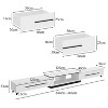 Hitow Extendable Modern TV Console Minimalist Design for Living Room Entertainment Centre - 4 of 4