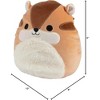 Squishmallows Original 10-Inch Melzie The Chipmunk - Official Jazwares Plush - Collectible Chipmunk Stuffed Animal Toy- Gift for Kids, Girls & Boys - 2 of 4