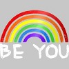 Adult Design By Humans Be You Rainbow Pride By Chos T-Shirt - 2 of 2