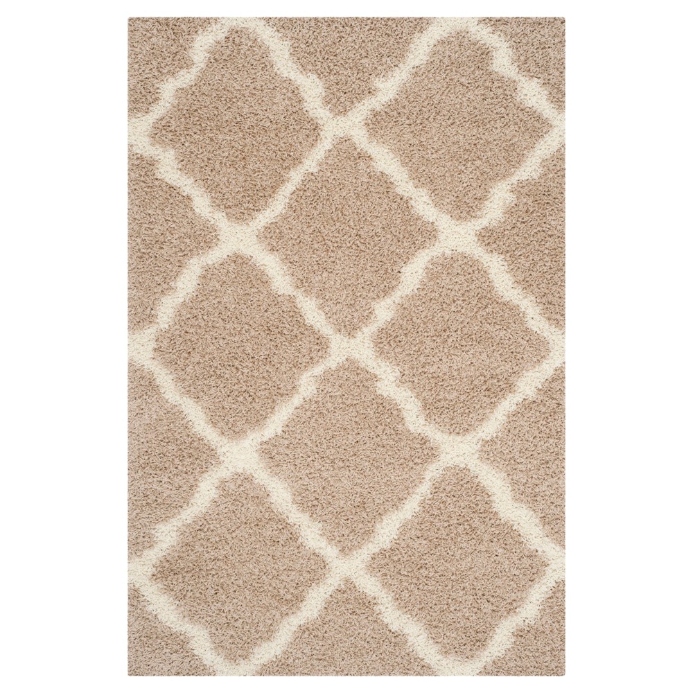 5'1inx7'6in Kalamata Rug Beige/Ivory - Safavieh