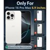 BONGEEK for iPhone 16 Pro-Max Case Camera Control Capture Magnetic Military Grade Drop Protection Rugged Shockproof Transparent Cases - 2 of 4
