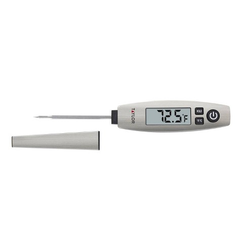 Taylor Pen Style Digital Kitchen Meat Cooking Thermometer Stainless : Target