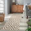 Modern Washable Rugs Non-Slip Geometric Living Room Rugs - 4 of 4