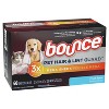 Bounce Pet Hair and Lint Guard Mega Dryer Sheets with 3X Pet Hair Fighters, Fresh Scent, 60 Count - 2 of 4