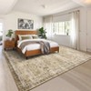 Vintage Area Rug for Living Room, Washable Non Slip Rugs, Low Pile Bedroom Rug for Classroom, Office, Dining Room - 3 of 4